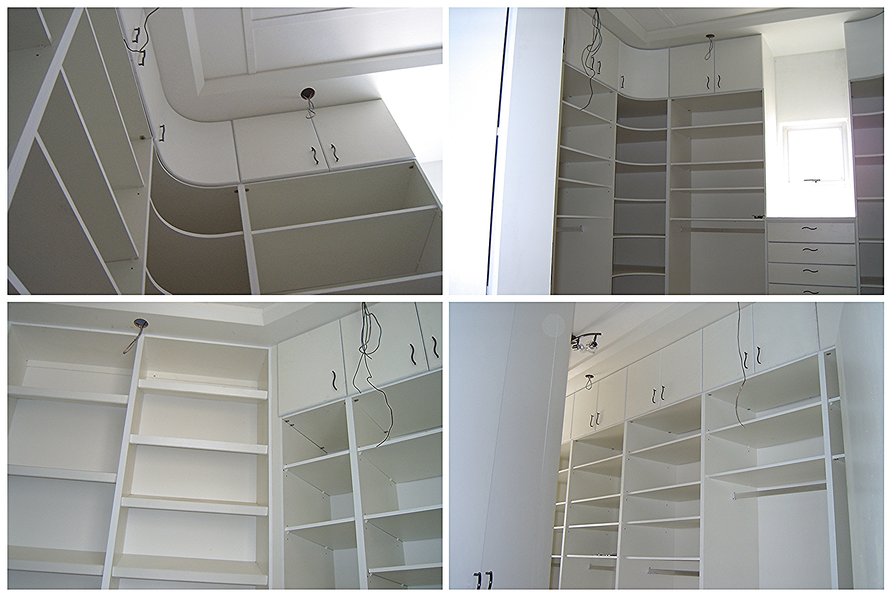 White Melamine.